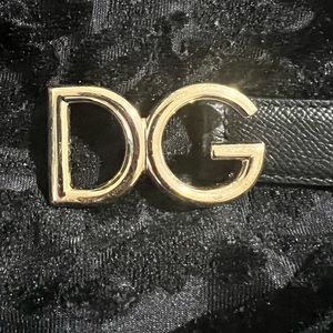 Women’s designer black dolce and gabanna belt